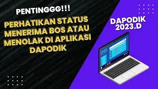 UBAH DATA BOSP DARI MENOLAK KE MENERIMA