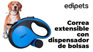 Correa extensible con dispensador de bolsas EDIPETS
