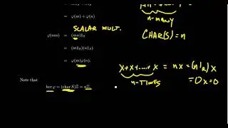 Examples of Ring Homomorphisms