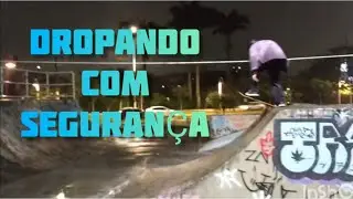 Skate. Drop in? How I did. Como eu fiz para dropar seguro.