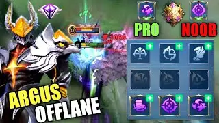 BEST EMBLEM SET FOR ARGUS 2021 | TOP SENIOR ARGUS GAMEPLAY | MLBB