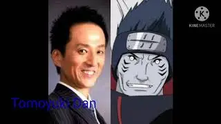 Tomoyuki Dan vs Kirk Thornton voice actor of Hoshigaki Kisame