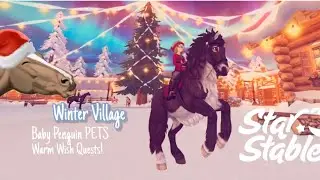 The Winter Village is back!  Baby Penguin Pets?! Warm Wish Quests?! Yule Goat Hunting tips!❄️-SSO-❄️