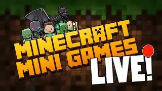 LIVE! MineCraft Minigames! Met @JustRonaldd!