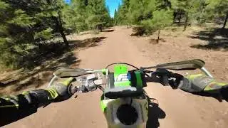 KX450x fork swap from Showa to KYB first ride