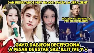 GAYO DAEJEON DECEPCIONA A PESAR DE ESTAR SKZ, ILLIT, IVE Y + TARZZA RECIBE BURLAS POR SU ACTUACION