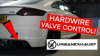 Finally! hardwiring the valve control into my MK3 Audi TT