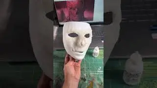 Vecna DIY Costume Process #strangerthings #vecna #halloweendiy #max