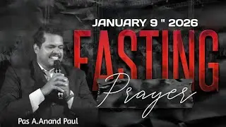 🔴#jffm Friday Fasting Healing Paryer Live Service with @pastoraanandpaul || 09 Jan 2026 #live