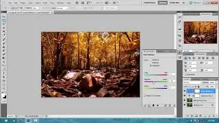 Photoshop CS5 Tutorial - create a summer effect on photoshop