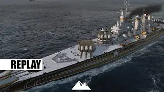VERMONT vs Superschiffe? Die Entfernung machts! - World of Warships | [Replays] [Deutsch] [60fps]