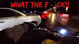 QUICKIE FRIDAY #1 Night Ride on my Ducati Scrambler | Daily Motovlog | Stupid Drivers | MMU 2018