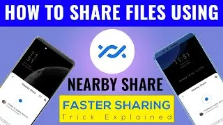 How to Use Nearby Sharing in Android Smartphone In Hindi || How To Enable Nearby Sharing in Android