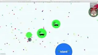How to grow fast in agar.io