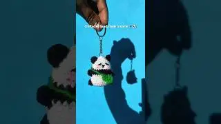 crochet panda #crochet #crochetcrosai #crochetpatterns #handmadeseller #crochetprojects #craft #love