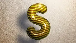 Photoshop CC 2020   -  Realistic Balloon Text Effect