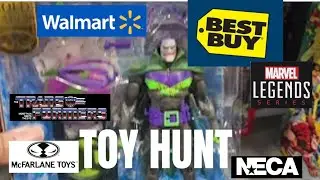 Toy hunt at Wal-Mart and Best Buy Mcfarlane Toys,  Neca, Hotwheels,  Hotwheels,  TMNT