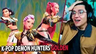 REACCIONO A HUNTRIX - GOLDEN | KPOP DEMON HUNTERS