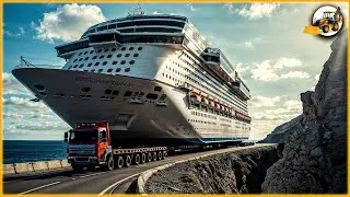 Unbelievable Logging Truck Driving Skills | Giant Timber Machines at Work
