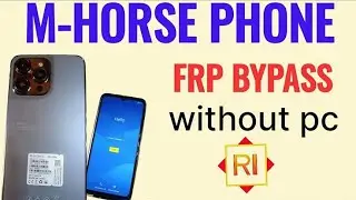 HOW TO BYPASS  FRP ALL M-HORSE || HOT 40 pro Android 13 UNLOCK WITHOUT PC