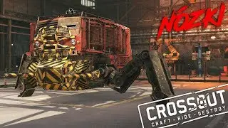 Crossout OBT #34 - Mech: N&oacute;żki - Radioactiv