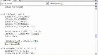 OpenGL Tutorial #17 - Display Lists