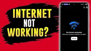 How To Fix NO Internet Connection ❌