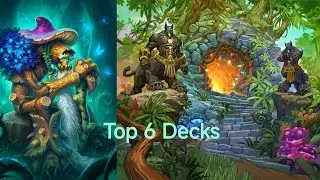 Мета до Мини сета.Топ 6 сильнейших колод Меты.Hearthstone Затерянный город Ун'горо