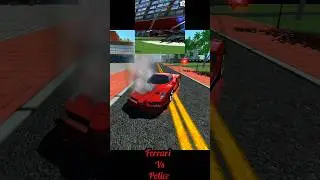 Ferrari Enzo vs Police in Car Simulator 2 #shorts #carsimulator2 #carsimulator2newupdatedownload