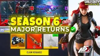 NEW Season 6 Leaks | Mythic Return Dates | BR Changes Showcase |  COD Mobile | CODM Leaks