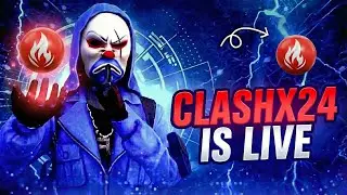 FREE FIRE LIVE CUSTOM ROOM TOURNAMENTS | CLASHX24 | FF LIVE TOURNAMENT | #freefire