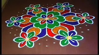 13*7 dot rangoli 🌹 festival rangoli 🌹 traditional rangoli 🌹@jeevanarangoli505 