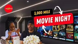 MOVIE NIGHT AS A LONG DISTANCE COUPLE!