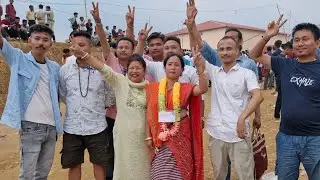 Patharkandi Burunga GP ward no 2 gi 2025 ki member election da Laishram Reena Singha na mai pakhre.