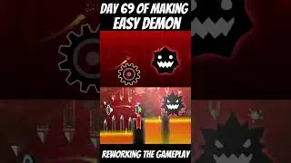 🔥day 69 of making a easy demon🔥 #geometrydash #shorts #gmd