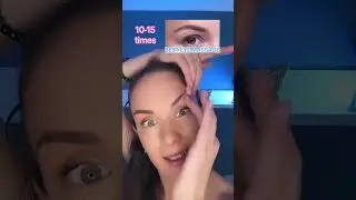 face massage yoga😘#get rid hooded eyes👁️❤️#best massage yoga#ytshorts#hooded#face#bestvideo🥰💯💯