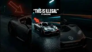 This isn&rsquo;t a normal Mercedes&hellip;It&rsquo;s an F1 car pretending to be street legal. #automobile #car #shorts
