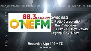 @rpjbb Holy Week 2022 | Radio Station Legazpi City