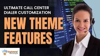 New Vicidial Custom Theme Launch | #Vicidial | #Dialer | #Asterisk | KingAsterisk #Customtheme