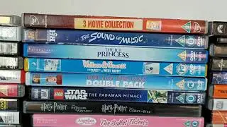 140 x Kids DVD Job Lot - Marvel, Disney, Barbie, etc - Joblot Children's DVD's