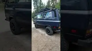 1987 #Syncro #Vanagon #4wd #overland #vw #walkaround #montana #family
