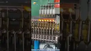 15ml glass ampoule sealing machine,glass vial sealing machine #sealingmachine #glassampoule#cbdoil