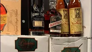 EXPENSIVE BUFFALO TRACE BOURBON STASH!
