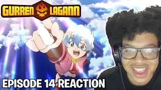 NIA BELIEVES IN SIMON!! | Gurren Lagann Episode 14 Reaction