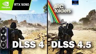 Arc Raiders DLSS 4.5 Performance Comparison | DLSS Quality | RTX 5090 | 9800x3D |