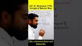 SSC-JE Important Previous Year Question of SOM #som #sscje #pyqs #shorts