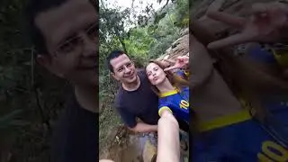 Cachoeira pilares S&atilde;o Carlos com J&uacute;lia Rossi