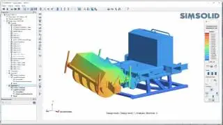 SIMSOLID large assembly design study