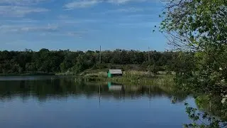 Горловка. Пятовский ставок и водопад. 24 мая 2025г