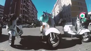 Milano-Barcellona in vespa